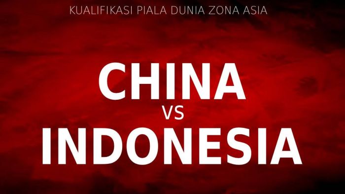Jadwal Siaran Langsung Timnas Indonesia vs China