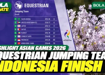 Sorotan Tim Lompat Kuda Equestrian Asian Games 2026, Indonesia Menyelesaikan di Peringkat 7